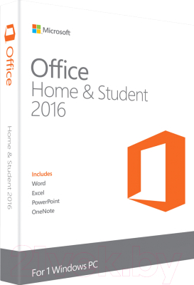 Пакет офисных программ Microsoft Office Home and Student 2016 (79G-04288)