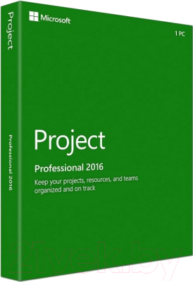 ПО для управления проектами Microsoft Project Professional 2016 Windows (H30-05445)