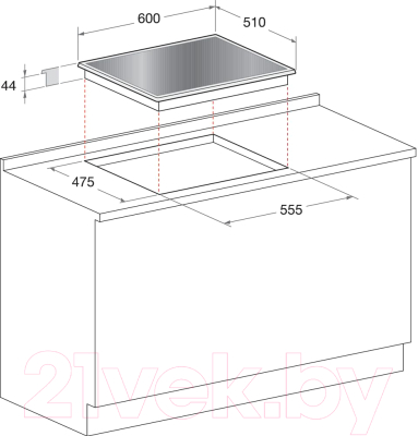 Газовая варочная панель Indesit PR 642 /I (WH)