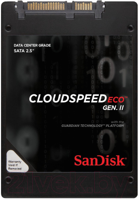 SSD диск SanDisk CloudSpeed Eco Gen II 480GB (SDLF1DAR-480G-1HA2)