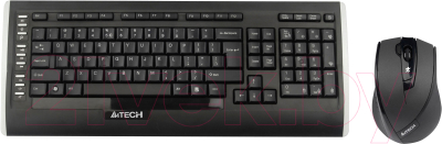 Клавиатура+мышь A4Tech 9300F (черный)