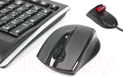 Клавиатура+мышь A4Tech 9300F (черный)