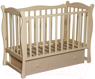 Детская кроватка Антел Северянка-2 (слоновая кость)