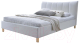 Двуспальная кровать Halmar Sandy (белый) - 