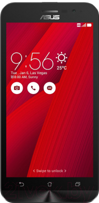 Смартфон Asus Zenfone Go 16Gb / ZB500KL-1C051RU (красный)