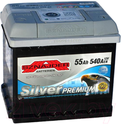 Автомобильный аккумулятор Sznajder Silver Premium 555 35 (55 А/ч)