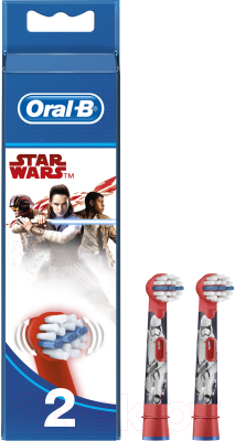 Набор насадок для зубной щетки Oral-B Stages Power Star Wars EB10K (2шт)