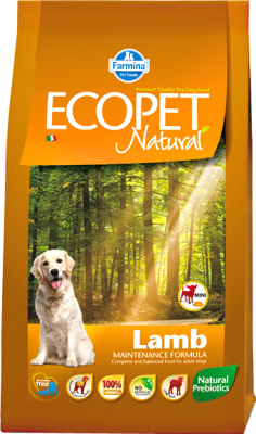 Сухой корм для собак Farmina Ecopet Natural Lamb Mini (2.5кг)