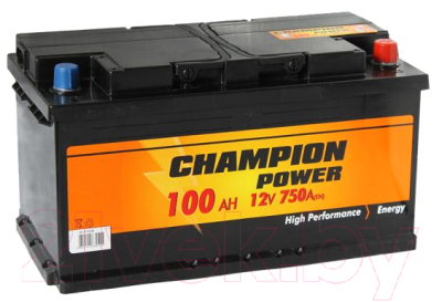 Автомобильный аккумулятор Champion Power 100 R CP100.0 (100 А/ч)