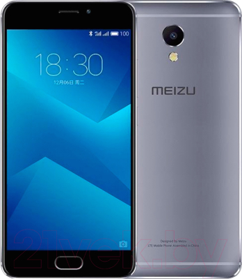 Смартфон Meizu M5 Note 16Gb (серый)