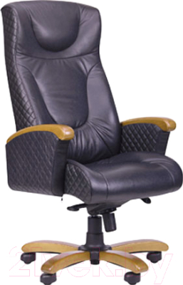 Кресло офисное AMF Галант Элит (темно-коричневый)