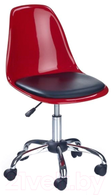 Кресло офисное Halmar Coco II (красный/черный)