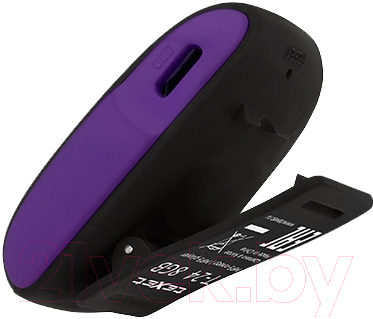 MP3-плеер Texet T-24 (черный/фиолетовый)