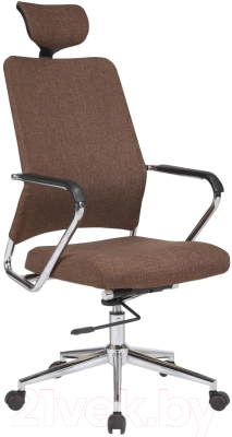 Кресло офисное Halmar Finos (коричневый)