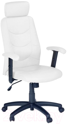 Кресло офисное Halmar Stilo (белый)