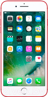 Смартфон Apple iPhone 7 Special Edition 128GB / MPRL2 (красный)
