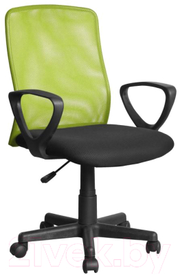 Кресло офисное Halmar Alex (черный/зеленый)