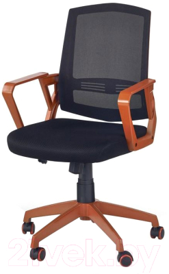 Кресло офисное Halmar Ascot (черный/оранжевый)