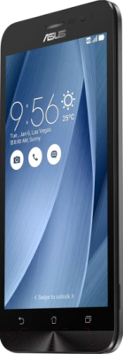 Смартфон Asus Zenfone Go 16Gb / ZB500KL-1C051RU (серебристый)