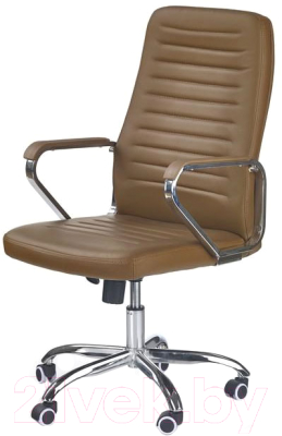 Кресло офисное Halmar Atom (коричневый)