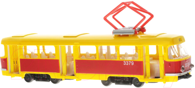 Трамвай игрушечный Технопарк Трамвай CT12-428-2