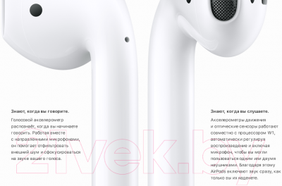 Беспроводные наушники Apple AirPods /  MMEF2