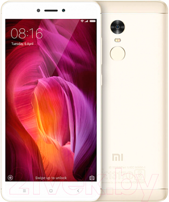 Смартфон Xiaomi Redmi Note 4X 3GB/32GB (золото)