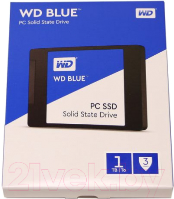 SSD диск Western Digital Blue 500GB (WDS500G1B0A)