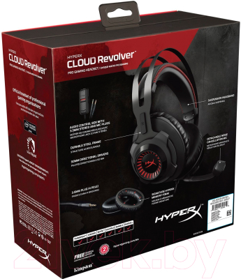 Наушники-гарнитура Kingston HyperX Cloud Revolver (HX-HSCR-BK/EE)