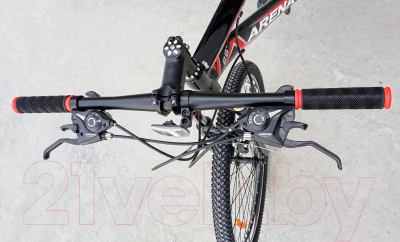 Велосипед Arena AR2601FS-G (18, красный/черный)