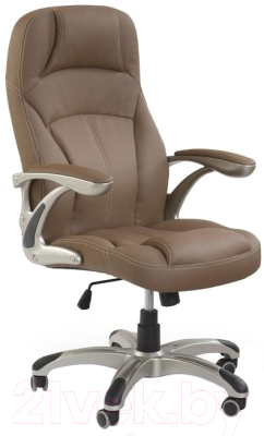 Кресло офисное Halmar Carlos (светло-коричневый)