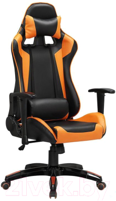 Кресло геймерское Halmar Defender (черный/оранжевый)