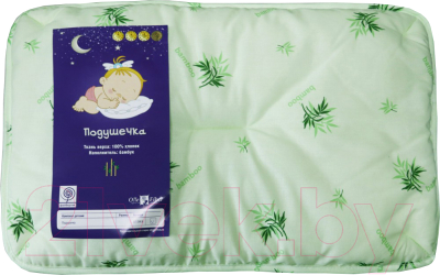 Подушка для малышей Файбертек В.1.04.Б (58x38, бамбук)
