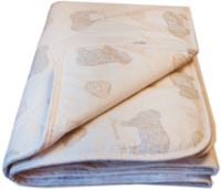 Одеяло для новорожденных Файбертек Ш.2.11 140x110 (овечья шерсть) - 