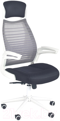 Кресло офисное Halmar Franclin (черный/серый)