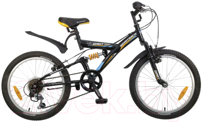 Детский велосипед Novatrack DART 20SS6V.DART.BK5