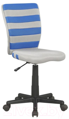 Кресло офисное Halmar Fuego (серый/голубой)