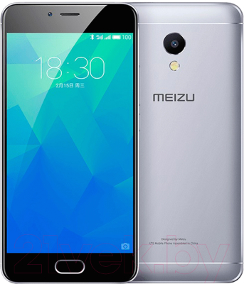 Смартфон Meizu M5s 16Gb / M612H (серый)