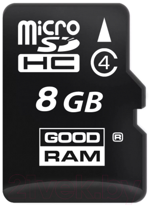 Карта памяти Goodram microSDHC (Class 4) 8GB (M400-0080R11)