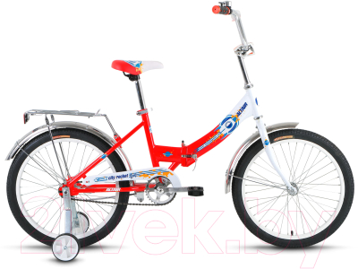 Детский велосипед Forward Altair City Boy 20 Compact 2017 (13, белый/красный)