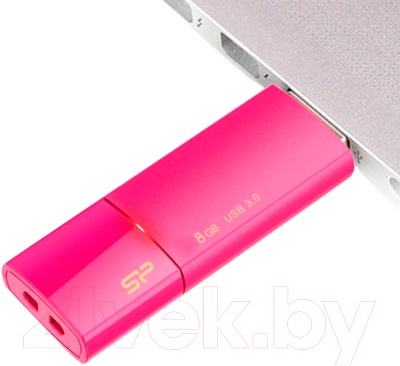 Usb flash накопитель Silicon Power Blaze B05 Pink 8GB (SP008GBUF3B05V1H)