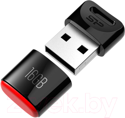 Usb flash накопитель Silicon Power Touch T06 Black 16GB (SP016GBUF2T06V1K)