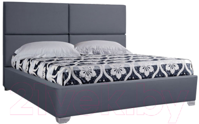 Двуспальная кровать ГрандМанар Катарина КА-001.04 180x200 (Ecotex 117)