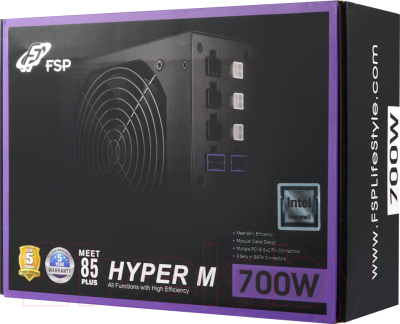 Блок питания для компьютера FSP Hyper M (MF700MS) 85+ / PPA7003200