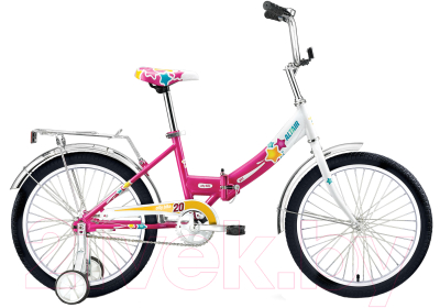 Детский велосипед Forward Altair City Girl 20 Compact 2017 (13, белый/фуксия)