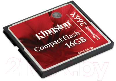 Карта памяти Kingston CompactFlash Ultimate 266X 16 Гб (CF/16GB-U2)