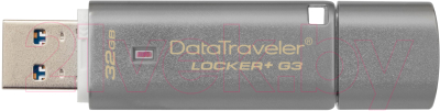 Usb flash накопитель Kingston DataTraveler Locker+ G3 32GB (DTLPG3/32GB)