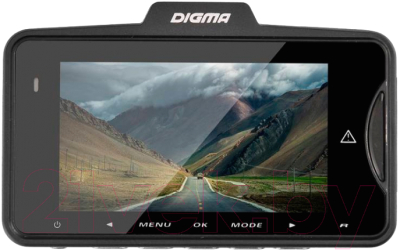 Автомобильный видеорегистратор Digma FreeDrive 300 (черный)