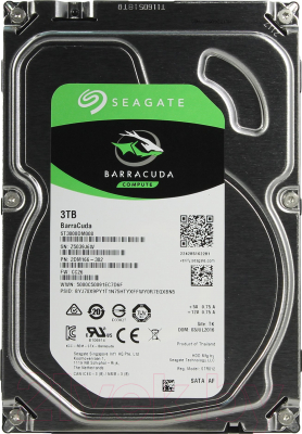 Жесткий диск Seagate BarraCuda 3TB (ST3000DM008)