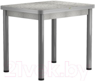 Обеденный стол Васанти Плюс ПРД 90x70/140 РШ/ОА (алюминий/алюминий)